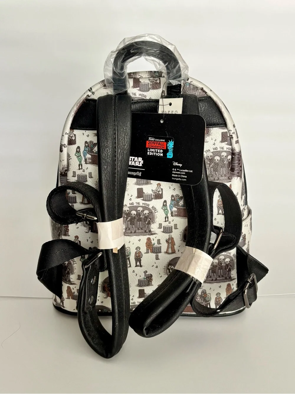 Loungefly Star Wars Mos Eisley Cantina Mini Backpack 2019 Fall Convention LE NWT